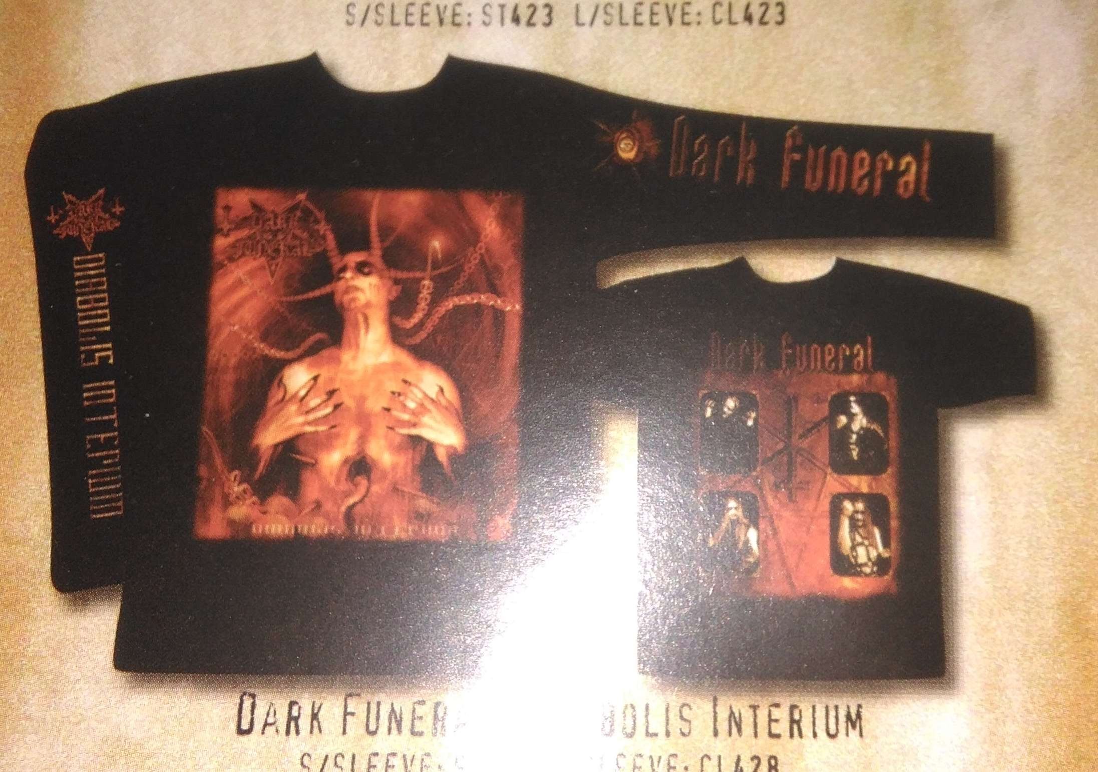 Longsleeve Dark Funeral, Diabolis Interium