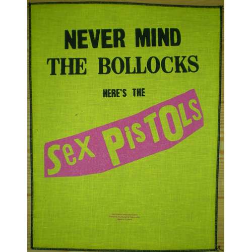 Ryggmärke Sex Pistols, Never mind ...