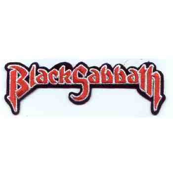 Tygmärke Broderat Black Sabbath