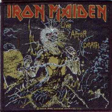 Tygmrke Iron Maiden, Live after Death sp 1825