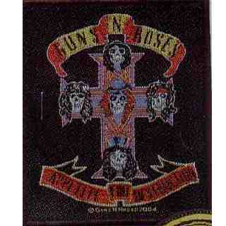 Tygmärke Guns N Roses sp 1866