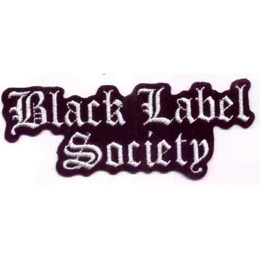 Tygmärke Broderat Black Label Society