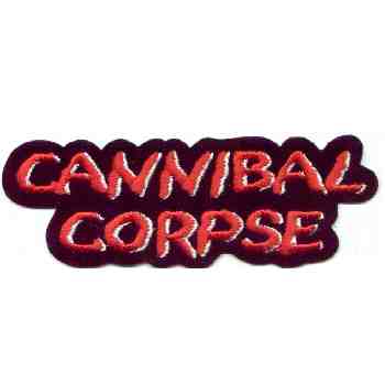 Tygmärke Broderat Cannibal Corpse