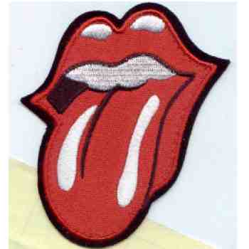 Tygmärke Broderat Rolling Stones