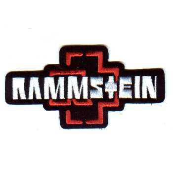 Tygmärke Broderat Rammstein