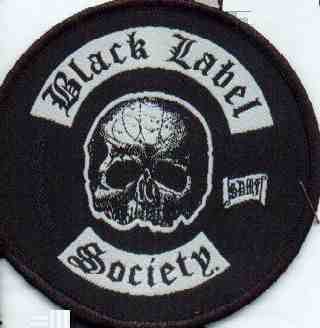 Tygmärke Black Label Society