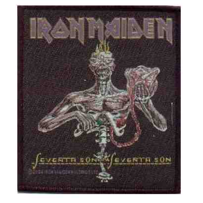 Tygmärke Iron Maiden, Seventh son ... sp 1821